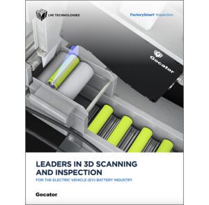 Smart 3D scanning and inspection for EV battery manufacturing